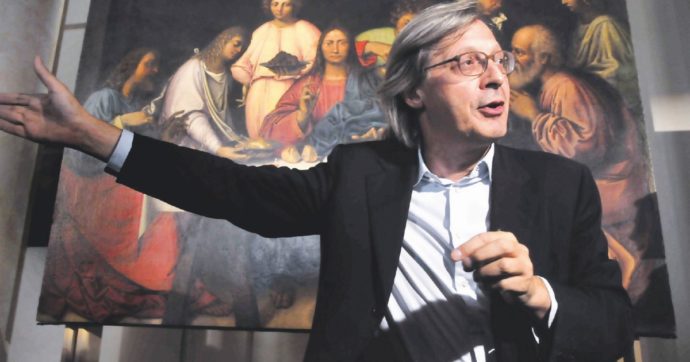 Sgarbi, ora il quadro rubato finisce sul “New York Times”