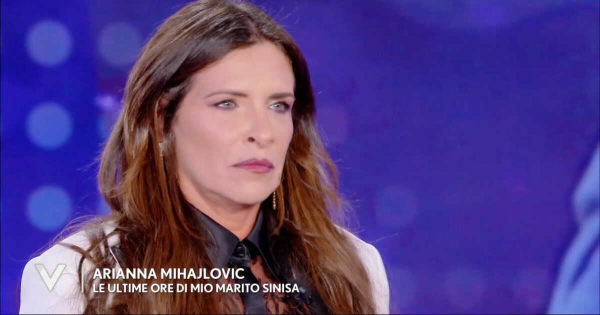 “Non abbiamo detto a Sinisa che stava per morire. Quando è andato via abbiamo sentito intorno a lui una forza enorme”: il ricordo di Arianna Mihajlovic a ‘Verissimo’