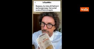 Copertina di Toninelli a Rummo: “Se fai entrare Salvini che ti fa uno spottone, non puoi lamentarti se la gente ti boicotta” – Video
