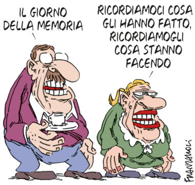 Copertina di La vignetta di Franzaroli