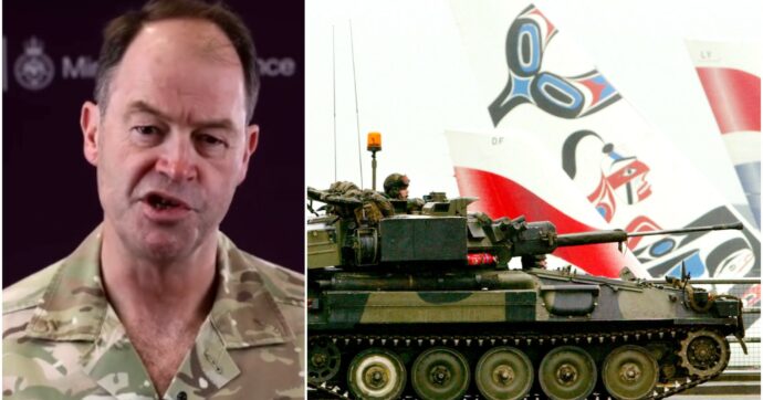 “I britannici si preparino a combattere”: il capo dell’esercito del Regno Unito va in pensione ma prima spaventa i cittadini inglesi