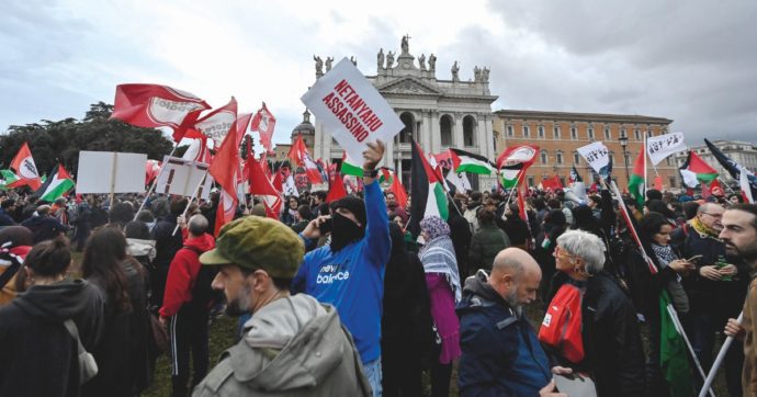 In 4 città cortei contro il divieto di manifestare per i palestinesi