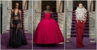 Copertina di Valentino Le Salon, Pierpaolo Piccioli celebra la ritualità della couture con una sfilata mozzafiato: “Sono il tempo e la cura a rendere preziosa l’alta moda”