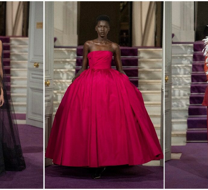 Valentino Le Salon, Pierpaolo Piccioli celebra la ritualità della couture con una sfilata mozzafiato: “Sono il tempo e la cura a rendere preziosa l’alta moda”