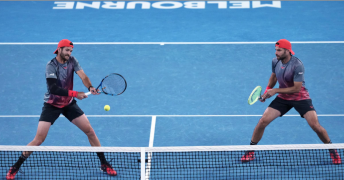 Australian Open, il sogno di Bolelli e Vavassori si infrange in finale: vince la coppia Bopanna-Ebden