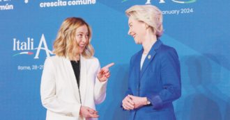 Copertina di Cercasi sponda Ue: Meloni e Von der Leyen già 16 volte insieme