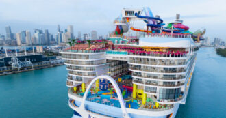 Copertina di L’Icon of the Seas mi pare il Titanic della nostra civiltà: si freni questa deriva