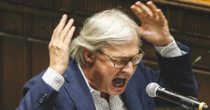 Sgarbi, la destra scappa dalla mozione di sfiducia sperando che lo cacci l’Antitrust