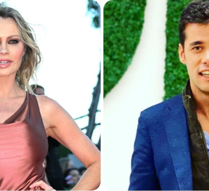 Anna Falchi paparazzata con Andrea Crippa, il braccio destro di Matteo Salvini. Le foto del bacio