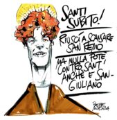 Copertina di La vignetta di Mora