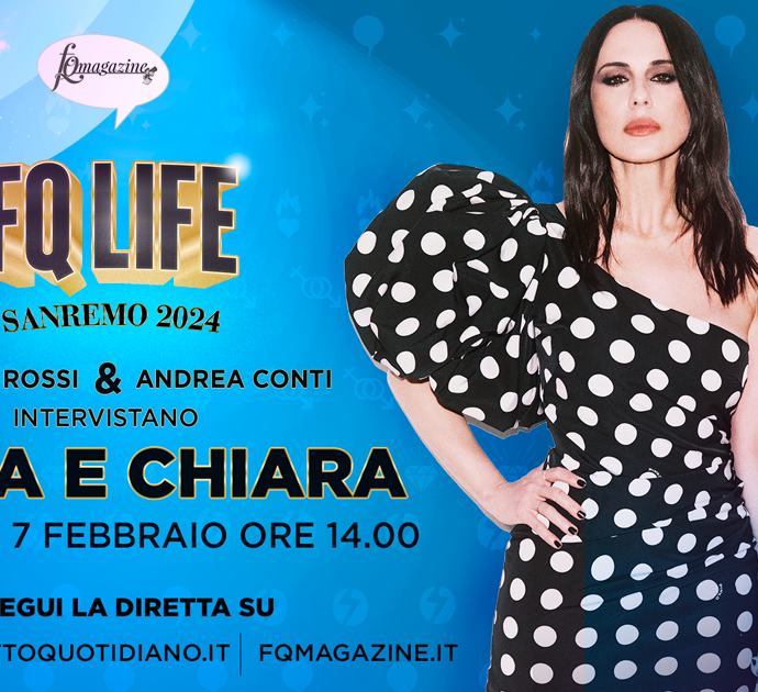 Paola e Chiara, le regine di Sanremo 2024 a FqLife con Claudia Rossi e Andrea Conti. Segui la diretta mercoledì 7 febbraio alle 14