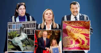 Copertina di 5 giorni, zero audizioni e modifiche: sull’Albania Meloni zittisce il Senato