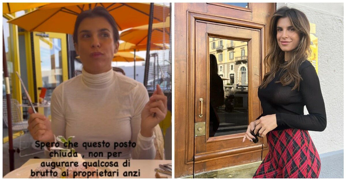 Elisabetta Canalis fa merenda con la figlia: “Quando mi dite che sono troppo magra, in preda alla felicità vado a festeggiare”