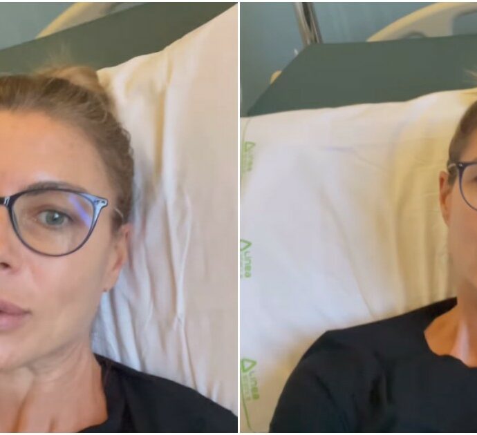 Martina Colombari ricoverata in ospedale: “Ho avuto un intervento d’urgenza all’addome, i medici mi hanno salvato”