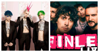 Copertina di Sanremo 2024, sul palco ci sono La Sad e il web scrive: “Sono i Finley in incognito”