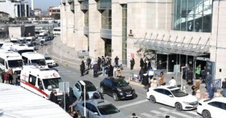 Copertina di Sventato attentato al tribunale di Istanbul: uccisi i due terroristi. Ferite sei persone, anche tre poliziotti