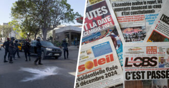 Copertina di Senegal, deputati espulsi dalla polizia e proteste: la democrazia più stabile dell’Africa in frantumi dopo il rinvio del voto