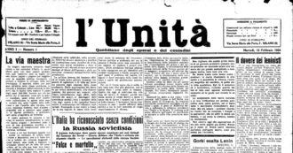 Copertina di L’Unità nacque senza ‘indicazione di partito’: un vero giornale nazionalpopolare