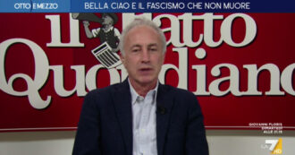Copertina di Travaglio a La7: “Non credo che tornerà il Duce ma in Italia un fascismo meno targato è presente. Ed è di destra, di sinistra e di centro”