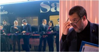 Copertina di Il Frecciarossa per Sanremo con i vertici Rai e Trenitalia: Salvini “stupito” per essere stato “bypassato” chiede chiarimenti
