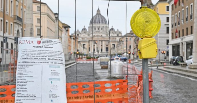 Copertina di Roma, disastro Giubileo: pronta 1 opera su 230