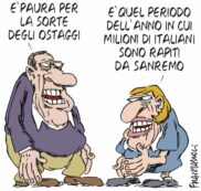 Copertina di La vignetta di Franzaroli