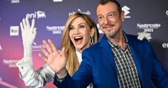 Copertina di Sanremo 2024, la scaletta minuto per minuto della serata cover: i cantanti in ordine di uscita e gli ospiti. Il “giallo” dei Jalisse: saranno sul palco?