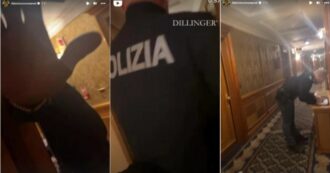 Copertina di Fabrizio Corona furioso con gli agenti che lo svegliano alle 3 di notte: “In 4 nell’albergo più famoso di Roma per farmi una notifica” – VIDEO