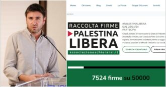 Copertina di “L’Italia riconosca lo Stato di Palestina”: l’associazione Schierarsi lancia la raccolta firme per una legge di iniziativa popolare