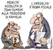 Copertina di La vignetta di Franzaroli