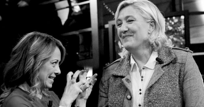 Copertina di Così Meloni sabota  la “sorella” Le Pen