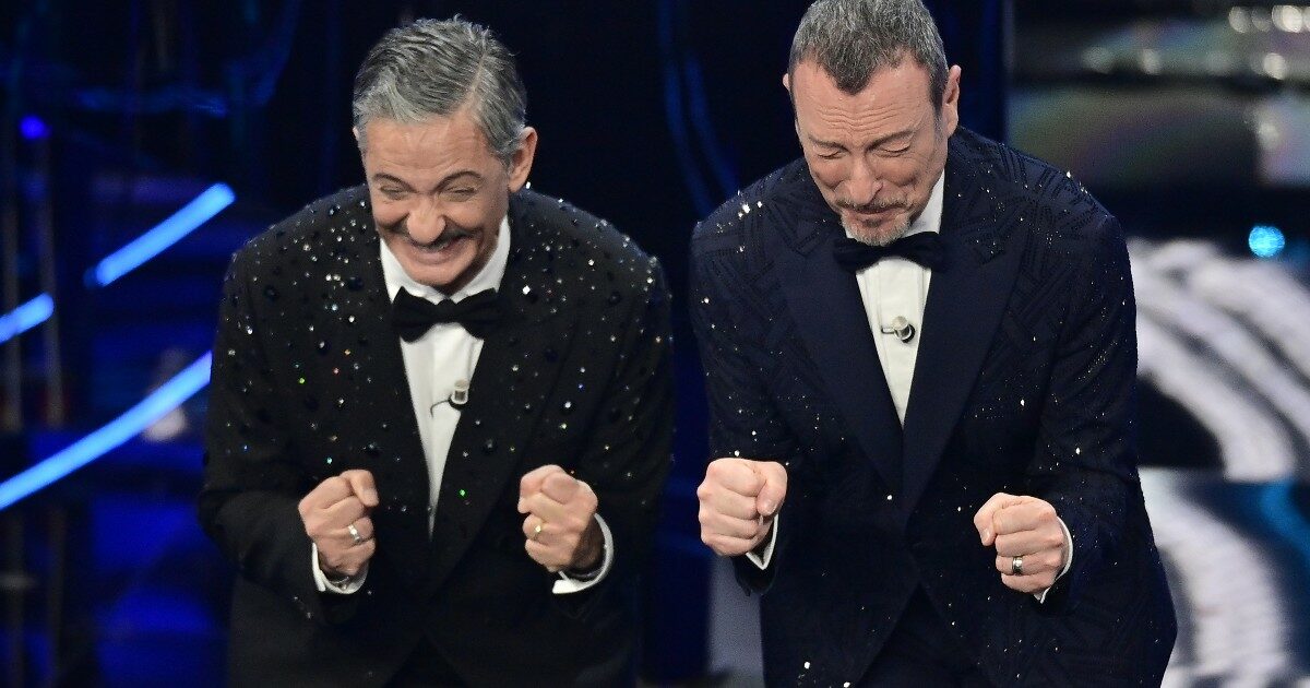 Sanremo 2024, chiude con ascolti record: 74,1% di share, è la finale più vista dal 1995 con Pippo Baudo. Il picco con Fiorello e Roberto Bolle
