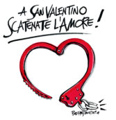 Copertina di La vignetta di Beppe Mora