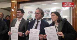 Copertina di Ponte sullo Stretto, esposto di Pd e Verdi Sinistra (senza M5s): “Negata ai parlamentare relazione sul progetto. Serve trasparenza”