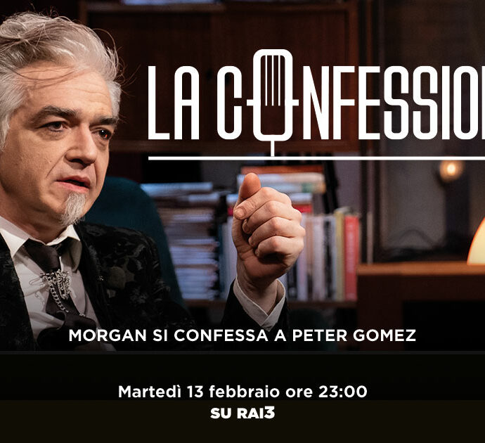 Morgan a La Confessione (Rai3) di Peter Gomez: “Ghali ha fatto bene a parlare di pace a Sanremo. Fedez? Un ignorante. Alla Meloni ho voluto dare una carezza mediatica”