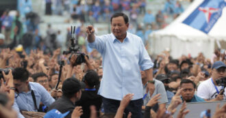 Copertina di Prabowo Subianto verso la vittoria in Indonesia. Dopo due flop, uso dei social e “ripulitura” hanno funzionato