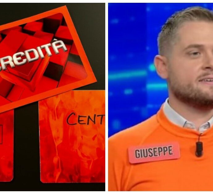 L’Eredità, eliminato Giuseppe Guerra: quanti soldi ha vinto il campione che ha fatto coming out in tv