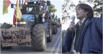 Copertina di “Lollobrigida si deve dimettere e i vertici di Coldiretti vanno azzerati”: gli agricoltori ancora in piazza a Roma