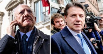 Copertina di Conte-De Luca, la strana coppia tra piazza e nemici