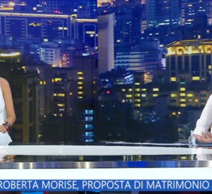 La Vita in Diretta, Roberta Morise spiazza Alberto Matano: “Vuoi celebrare il mio matrimonio?”. Lui reagisce così