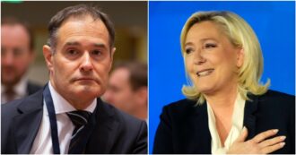Copertina di L’ex capo di Frontex Fabrice Leggeri (che accusava le Ong di attirare migranti) si candida con Marine Le Pen alle europee