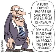 Copertina di La vignetta di Franzaroli