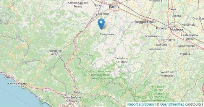 Continua lo sciame sismico in provincia di Parma: ennesima scossa (magnitudo tra 3.5 e 4) registrata dall’Ingv