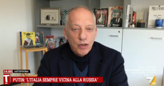 Copertina di Gomez a La7: “Adesso fanno tutti gli antiputiniani ma non c’era bisogno dell’invasione russa in Ucraina per sapere chi fosse Putin”
