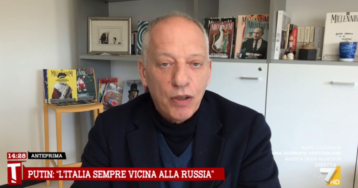 Gomez a La7: “Adesso fanno tutti gli antiputiniani ma non c’era bisogno dell’invasione russa in Ucraina per sapere chi fosse Putin”