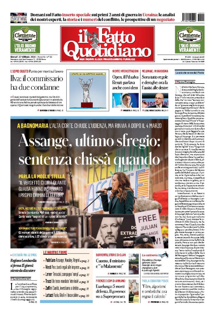 Archivi Edizioni In Edicola - Il Fatto Quotidiano