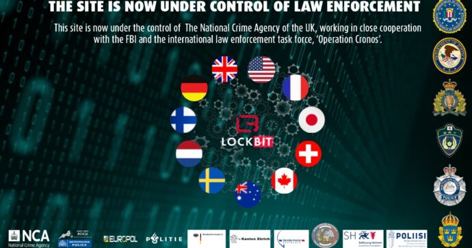 LockBit, le polizie di Ue e Usa sgominano la banda di criminali informatici: rubava dati e chiedeva riscatti. “Almeno 2mila vittime”