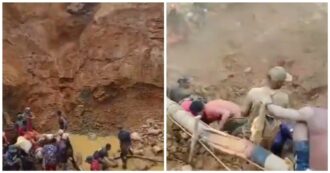 Copertina di La miniera d’oro crolla in diretta social: decine di morti e dispersi nella giungla – VIDEO