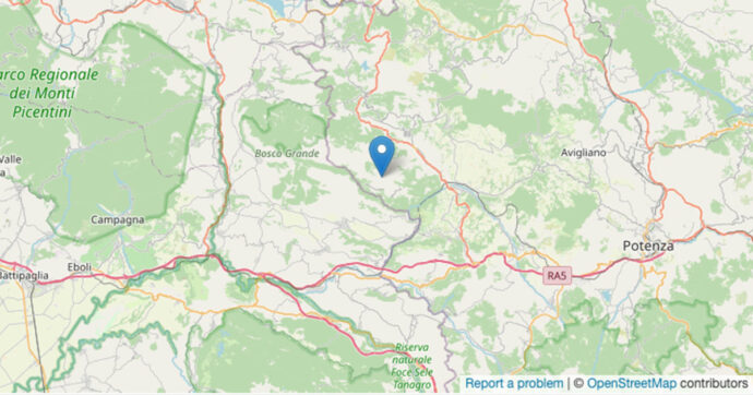 Terremoto tra Campania e Basilicata: scossa di magnitudo 3.9 nelle province di Salerno e Potenza