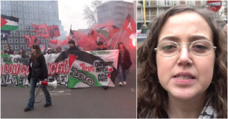 Copertina di Corteo pro-Palestina, le voci da Milano: “Censura e repressione del dissenso. Governo Meloni complice del genocidio”